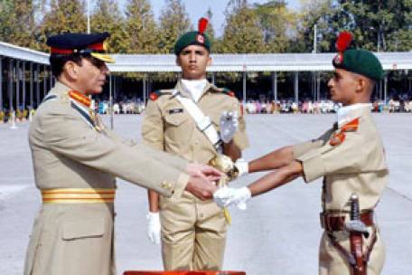 Capt Isfand Yar Ahmed, Shaheed graduated with sword of honour from PMA 118 LC.
