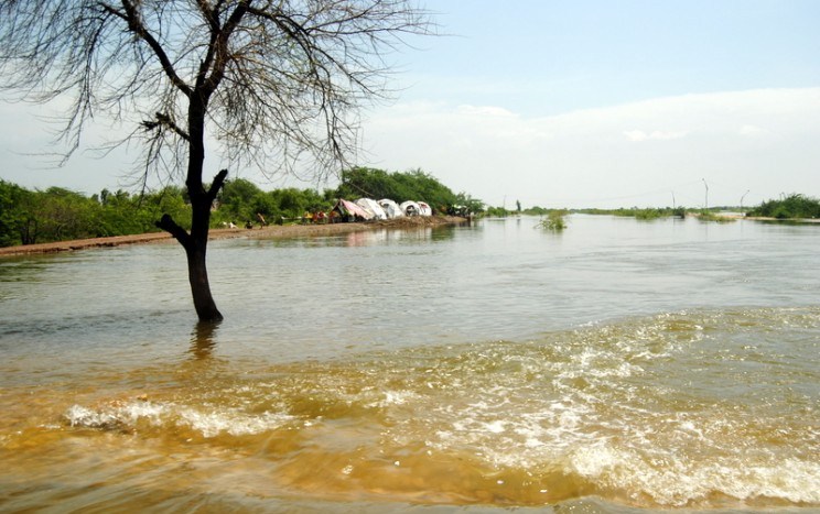 Floodwater entered Athara Hazari