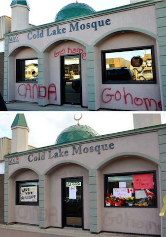 Cold Lake Mosque in Canada