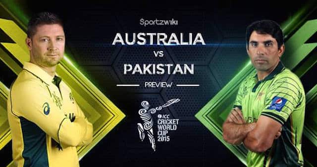 Pakistan vs Australia