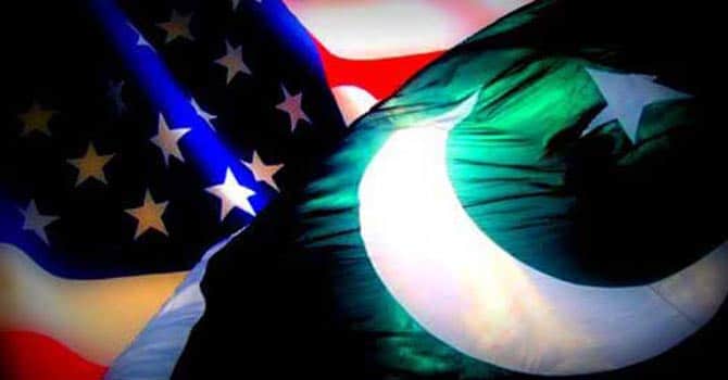 US Pakistan Flags