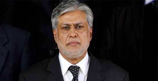 Finance Minister Ishaq Dar Resignation