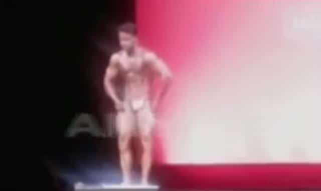 Pakistani bodybuilder Abdul Malik