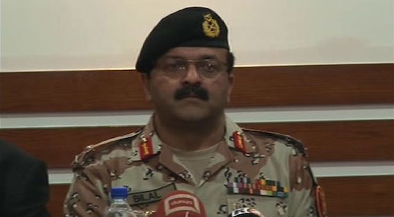 Director General (DG) Rangers Sindh, Maj Gen Bilal Akbar