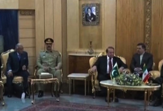 COAS, PM visit Tehran for talks with leadership