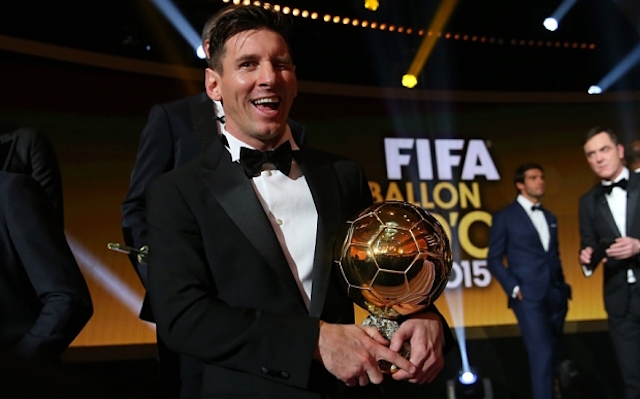 Lionel Messi wins FIFA Ballon d’Or