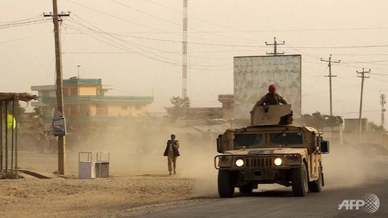 Use of Humvees in suicide attack