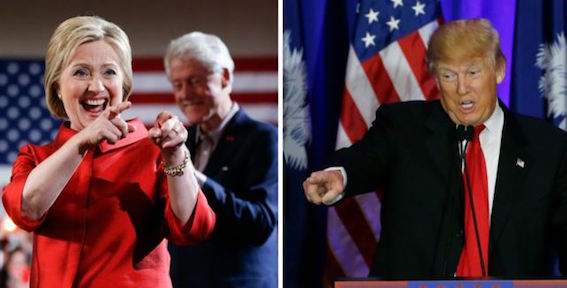 Trump takes S.Carolina, Clinton wins in Nevada