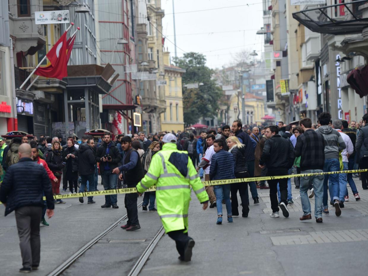 Istanbul explosion
