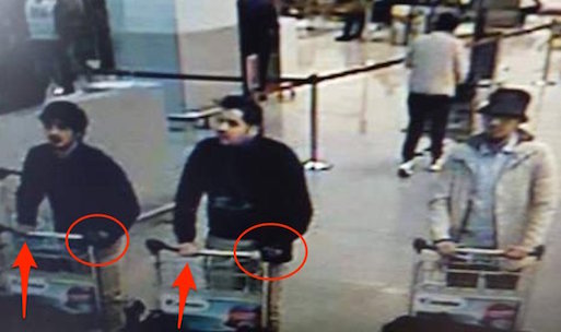 suspected Brussels suicide bombers