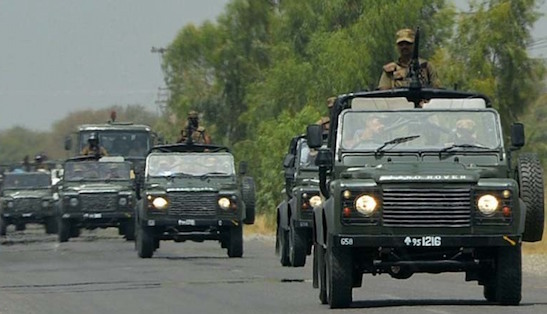 Pakistan Army in southern Punjab
