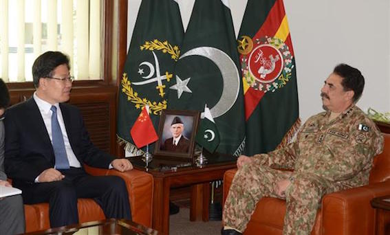 COAS pledges secure environment for timely CPEC completion