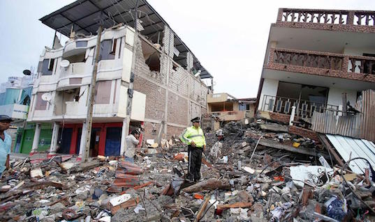 Ecuador earthquake toll