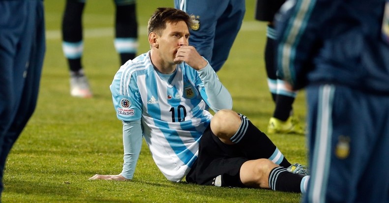 Messi retirement from International football