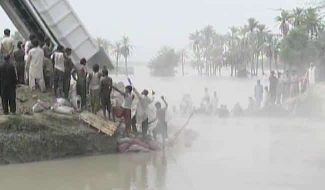 Korai Canal breach