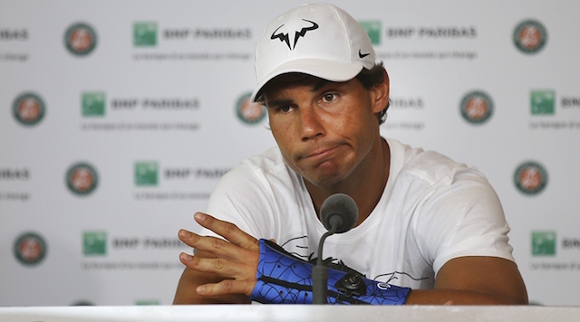 Rafael Nadal Wrist Injury