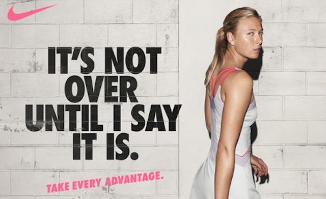 Nike to continue with Sharapova