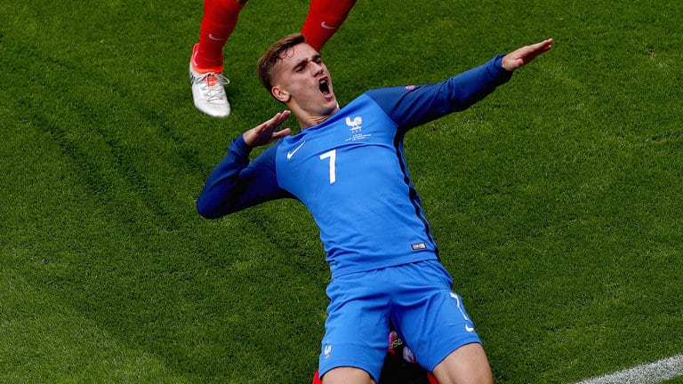 Atoine Griezmann's goals
