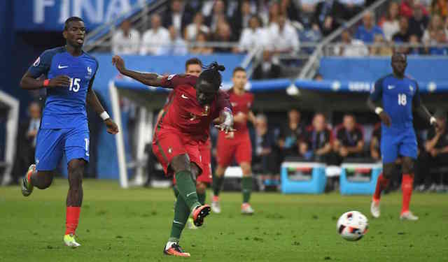Eder scores the opening goal