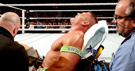 WWE John Cena Injury