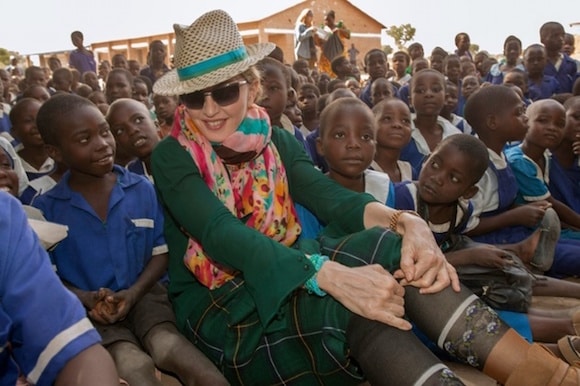 Madonna Malawi visit