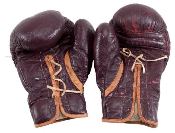 Muhammad Ali's gloves