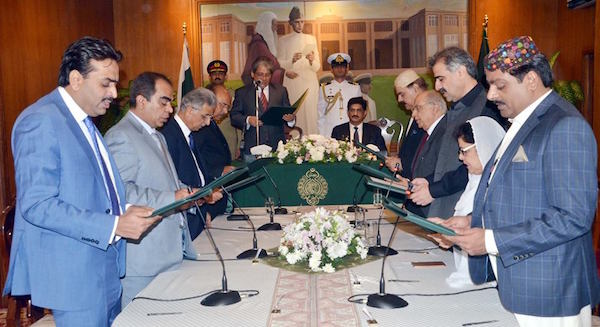 New Sindh Cabinet