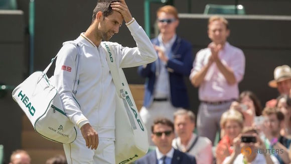 Novak Out of Wimbledon