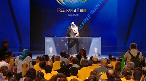 Prince Turki al-Faisal free Iran Paris