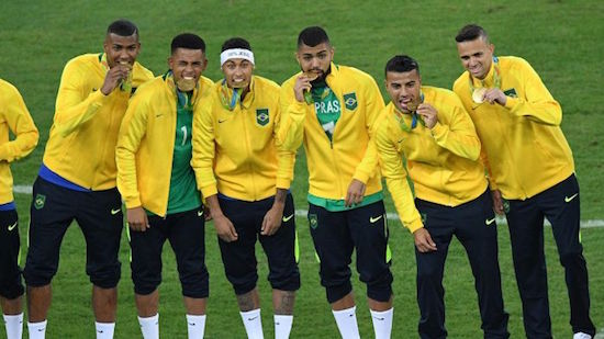 Brazil Football Gold