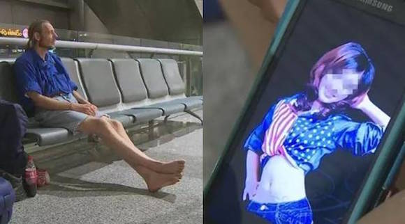 Dutch man waits at Chinese airport for woman