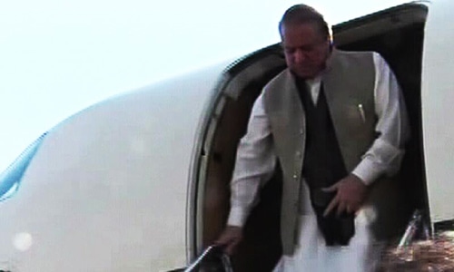 PM arrives in Karachi