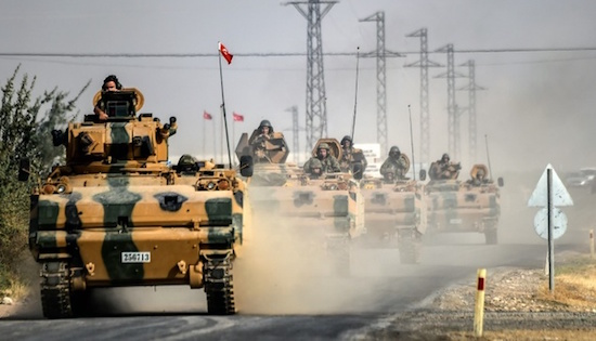 Turkish Army Attack Syria
