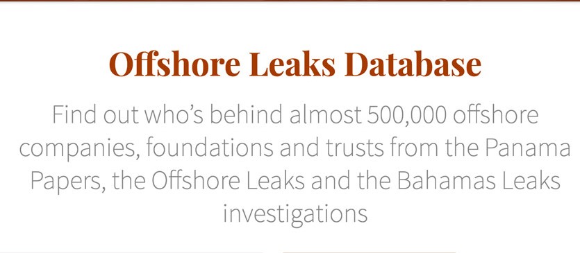 Bahamas Leaks ICIJ