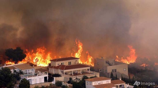 Spanish Wildfire