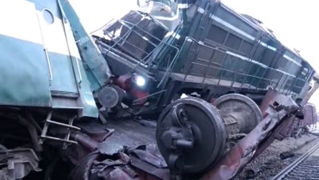 Train Accident at Fateh Jang