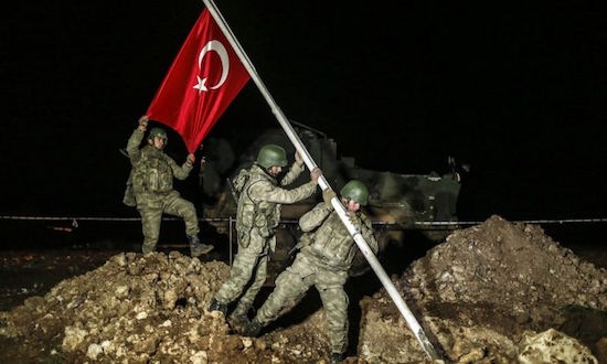 Turkish forces in Syria
