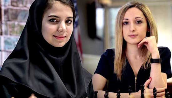Iran Chess hijab