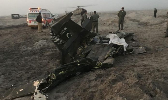 PAF Mirage jet crashes in Karachi
