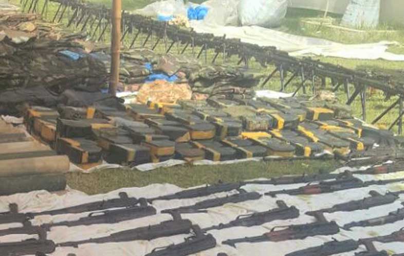 Weapons Recovered from Azizabad