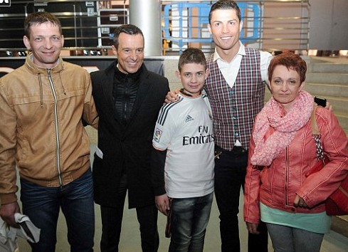 Ronaldo Meet Polish Boy