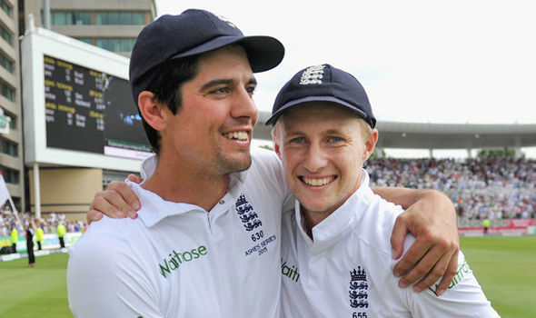 Root and alastair Cook