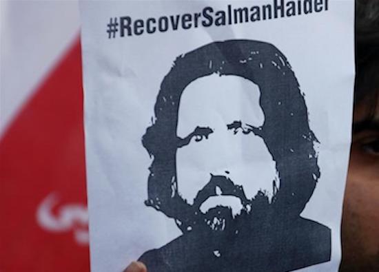 Activist Salman Haider