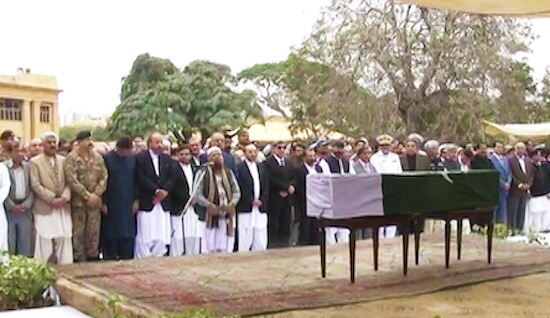 Saeed-uz-zaman Siddiqui Funeral