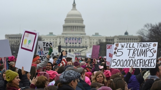 Women´s marches resistance to Trump