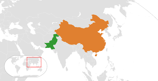 China - Pakistan.