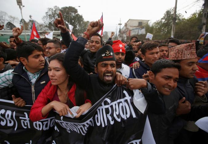 Anti-India protests in Nepal