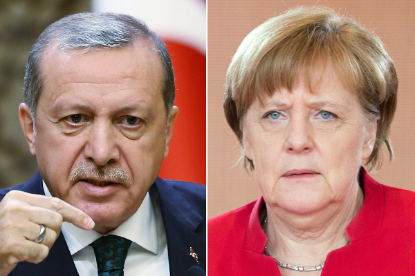 Chancellor Angela Merkel, Erdogan
