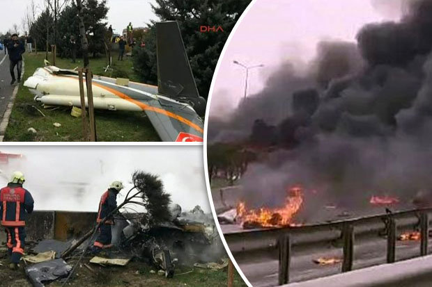 Istanbul helicopter crash