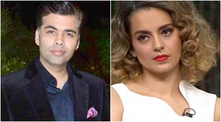 Kangana Ranaut and Karan Johar’s figh